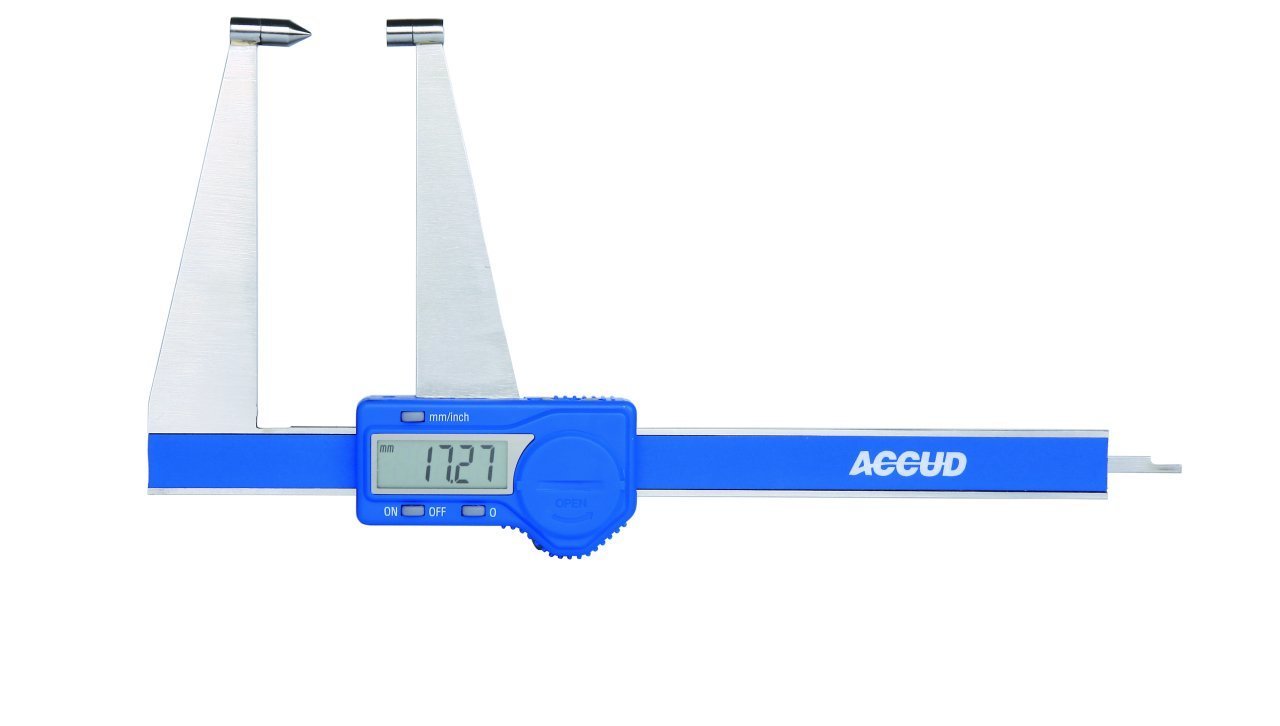 ACCUD Dijital Çift Kancalı Derinlik Kumpası 125mm | ACCUD 157-005-11