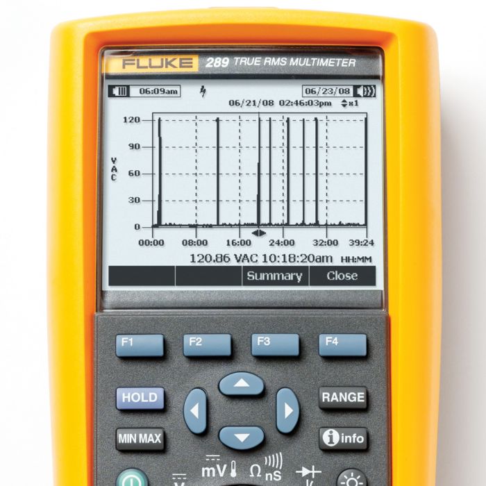 True RMS TrendCapture ile Endüstriyel Günlük Multimetre | FLUKE-289/EUR Resim-1