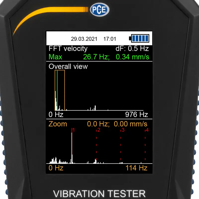 PCE Titreşim Ölçer | PCE-VT 3900 gorsel-2