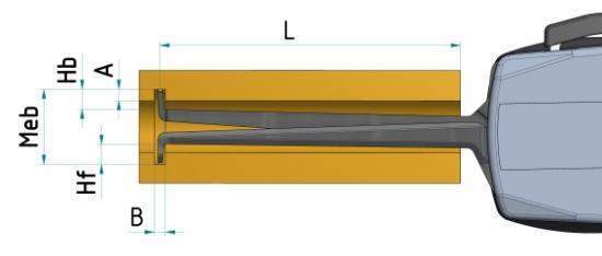 Mekanik İç Çap Kanal Komparatörü '2.5-12.5 mm' | H102 Resim-2