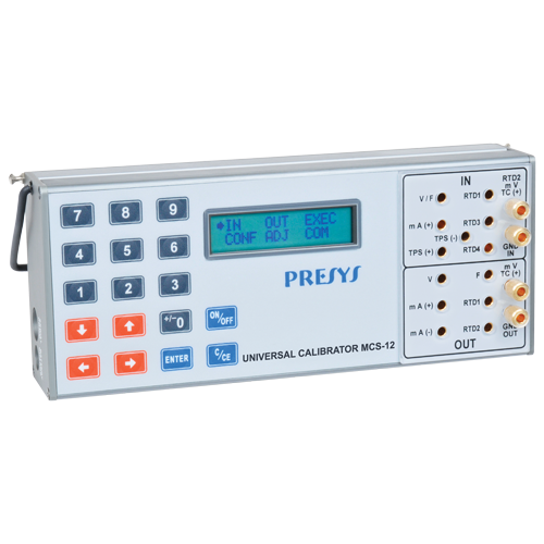 Presys Multifonksiyonel Proses Kalibratör | MCS-12