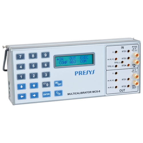 Presys Multifonksiyonel Proses Kalibratör | MCS-8